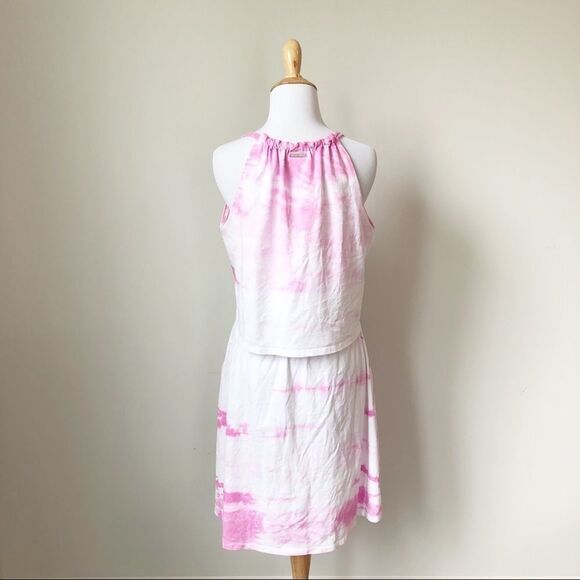 Marc New York Pink and white the dye summer dress - Picture 2 of 7